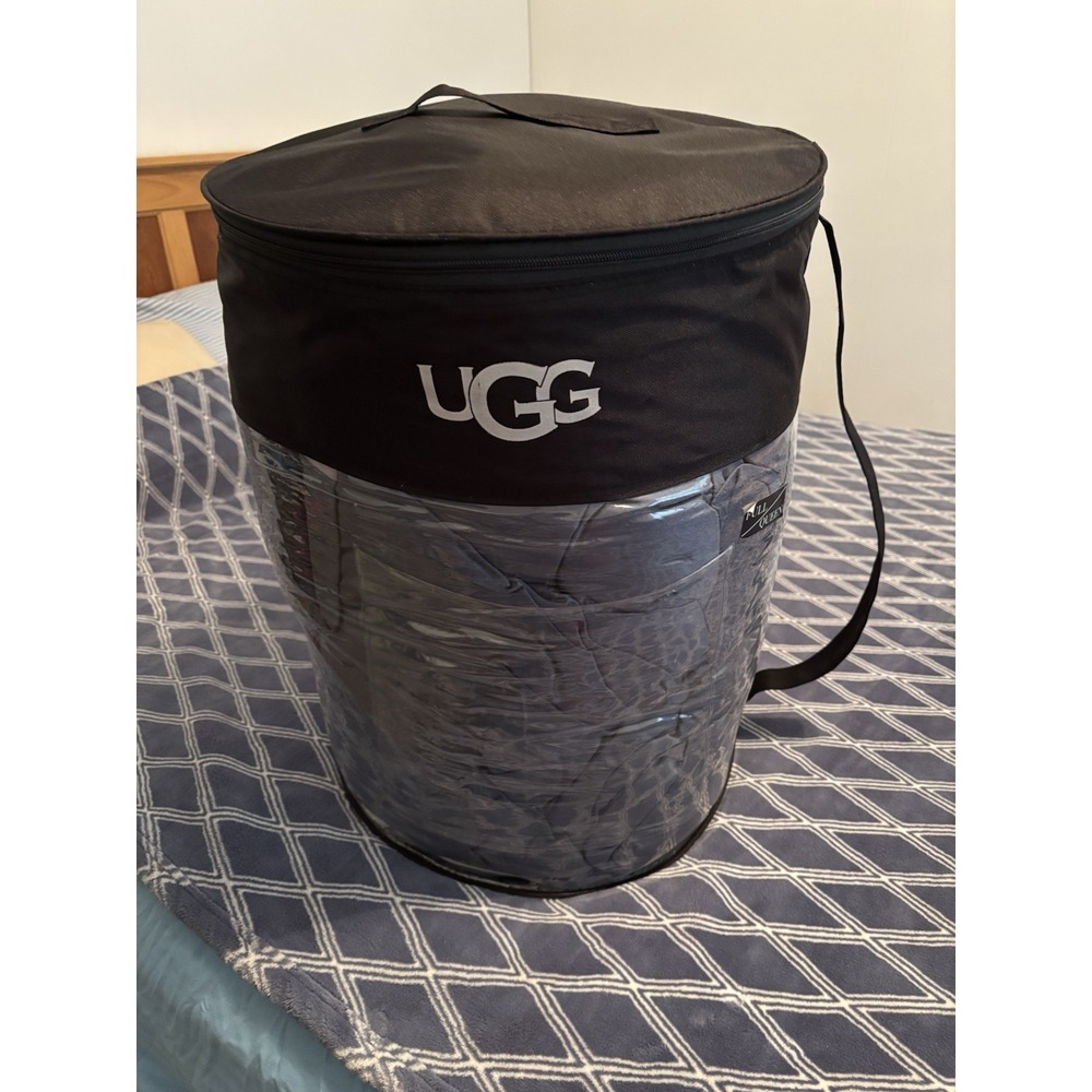 UGG Bedding Madison Park Bedding Set Full/Queen Two Tone Blues